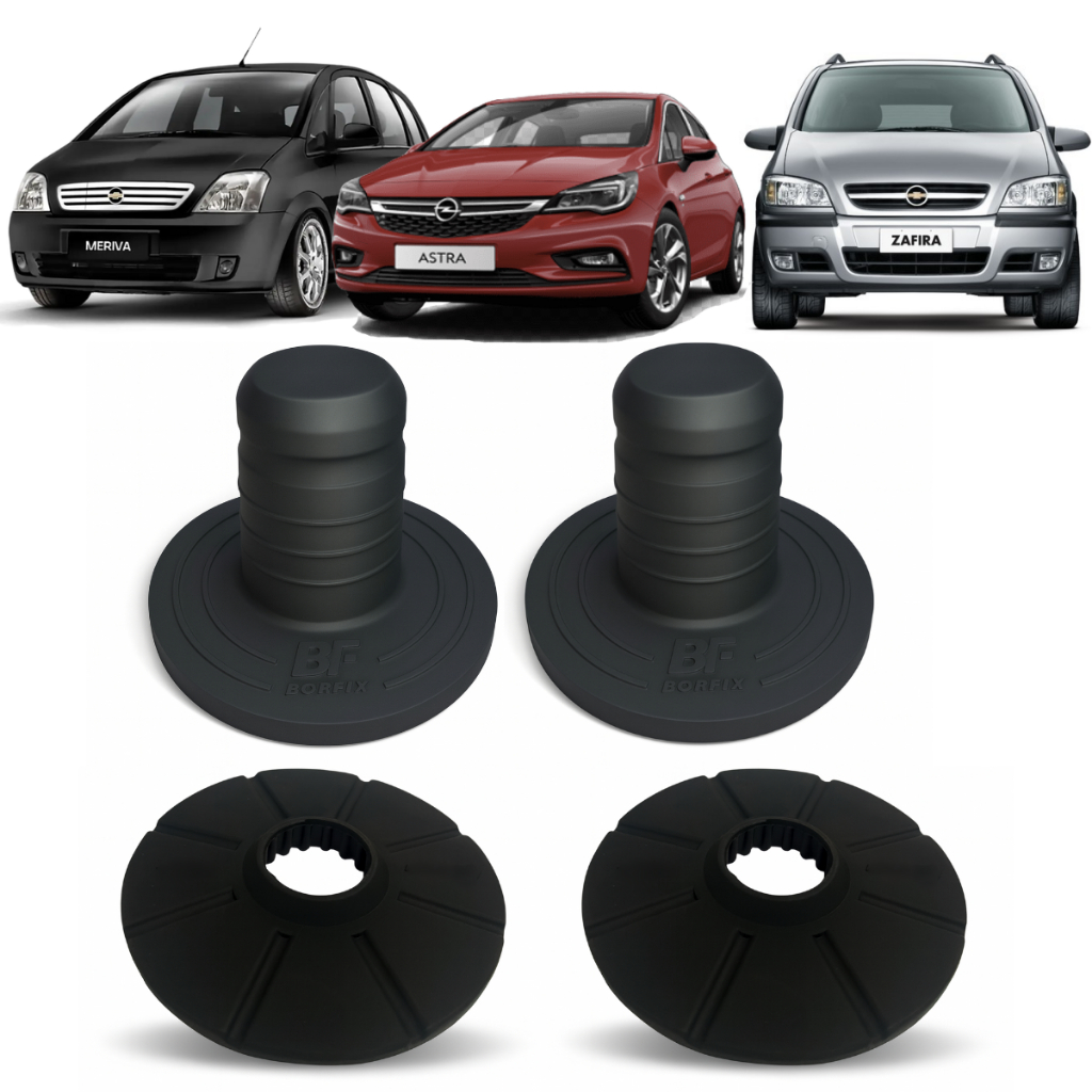 Kit Calço Mola e Batente Traseiro Meriva Astra Zafira