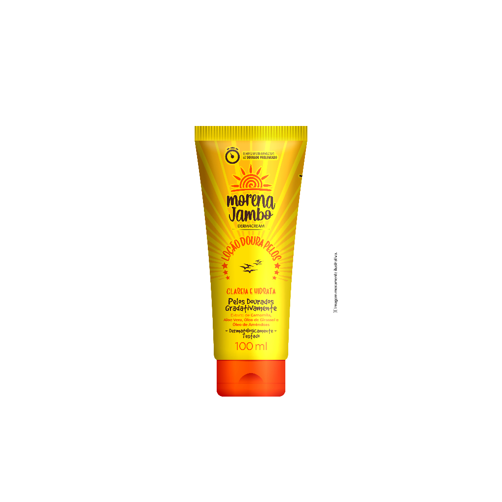 LOÇÃO DOURA PELOS MORENA JAMBO 100ML DERMACREAM