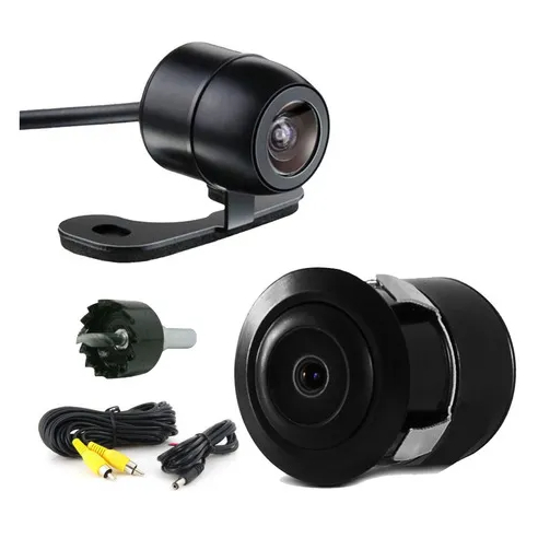 Câmera de Ré Universal 2 em 1 12V ECORUN em Oferta na Shopee