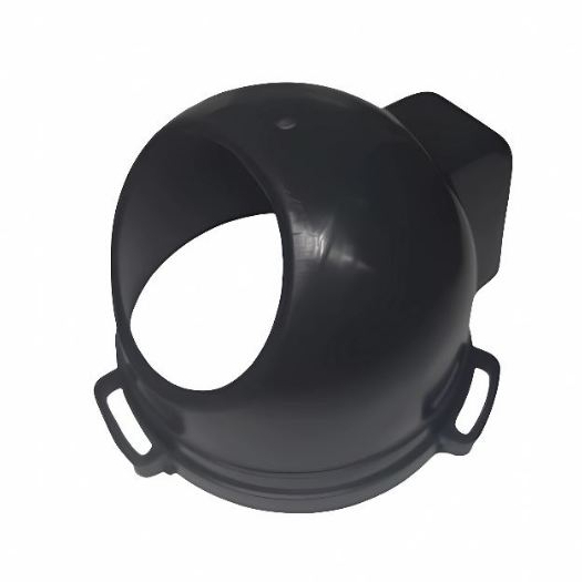 PROTEÇÃO PARA CÂMERA DOME PRETO - PROTEÇÃO E DURABILIDADE