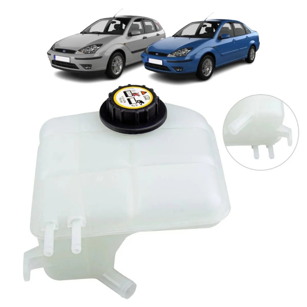 Reservatório Água Radiador Ford Focus 2000 2001 2002 2003 2008 em Oferta na Shopee