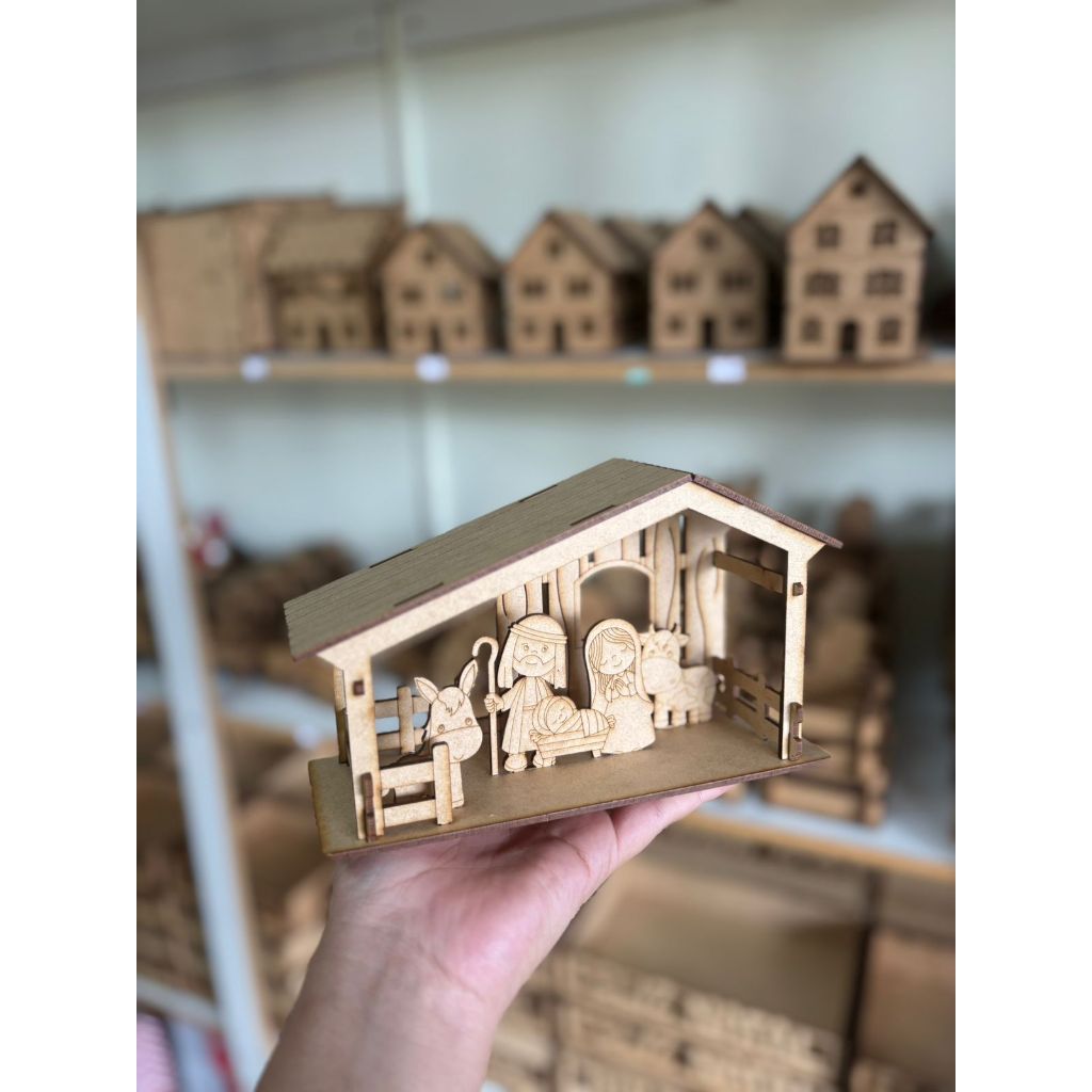 Presépio de Natal em Mdf: Onde Comprar | BuscaProdutos