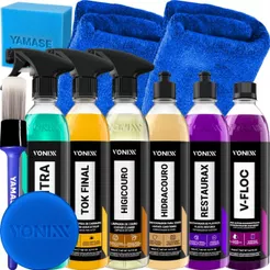 Kit Lavagem Completa Automotiva Profissional Produtos Vonixx 500ml
