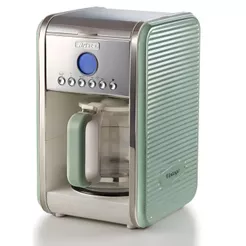 Cafeteira Ariete Vintage Verde Programável Com Filtro Verde / 4 a 12 Xícaras