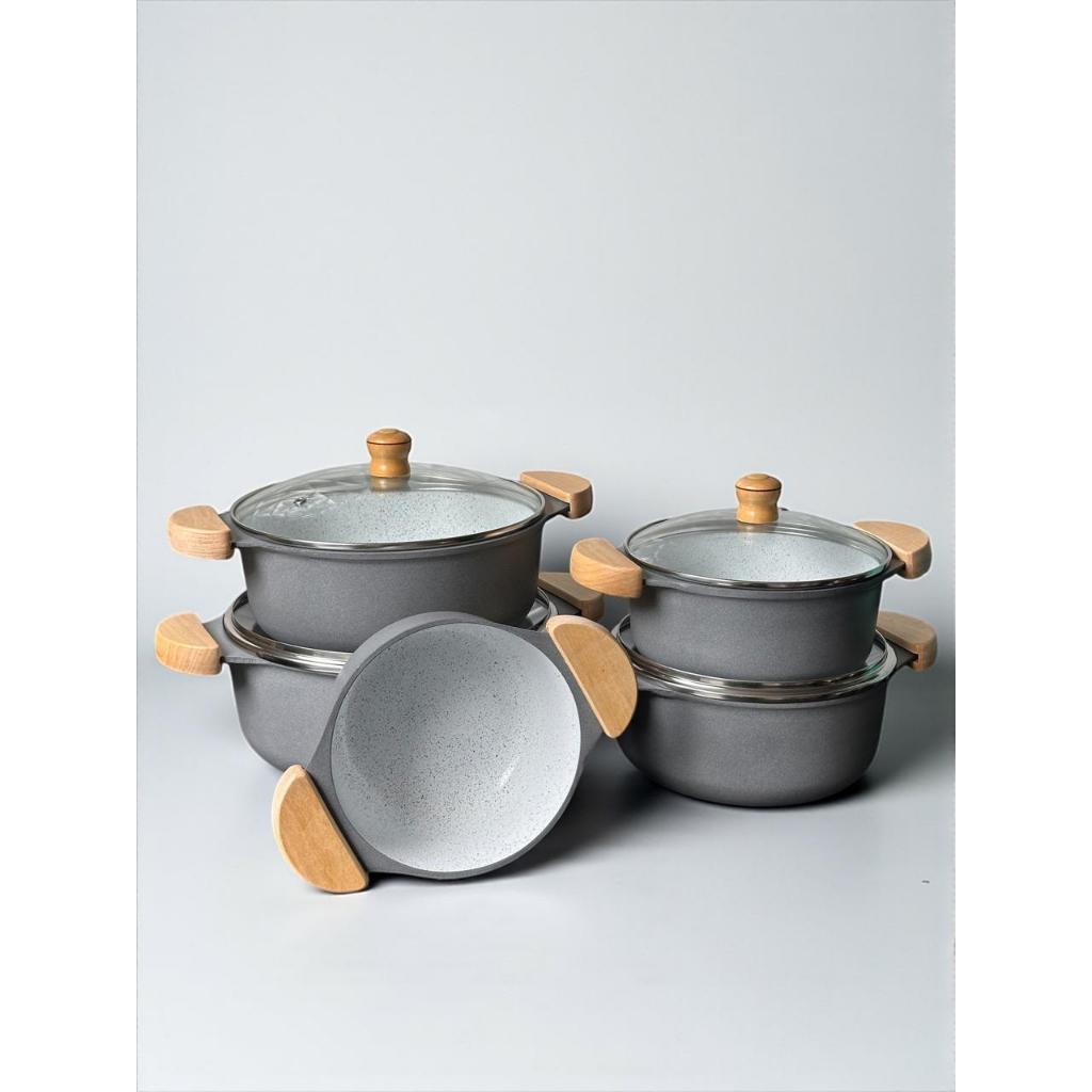Jogo de Panelas FERRARA 5 peças com revestimento em cerâmica em Oferta na Shopee