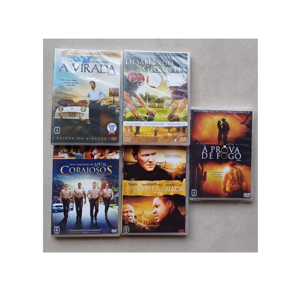 Dvd A Virada + prova fogo + motivacionais