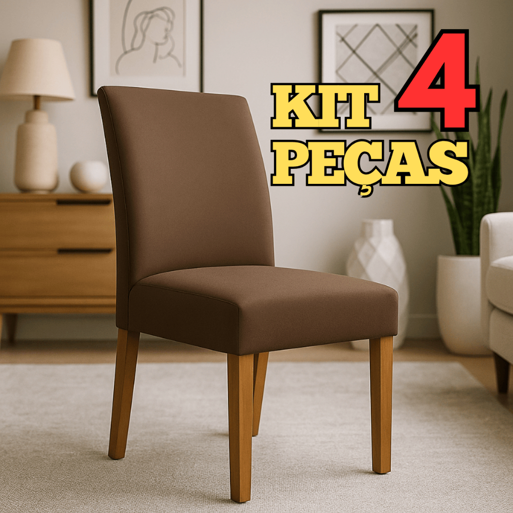 Kit 4 Capas de Cadeira Jantar Oliveira  Bordados Envio Imediato em Oferta na Shopee