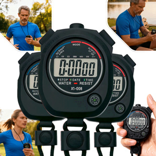 Kit 1/2/3 Cronômetro Digital Esportivo Treinos Corridas Bússola em Oferta na Shopee