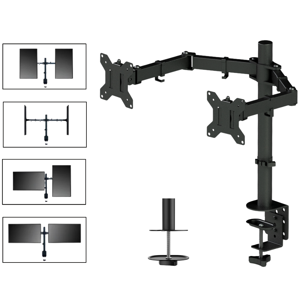 Suporte Duplo Articulado para 2 Monitores: Onde Comprar | BuscaProdutos