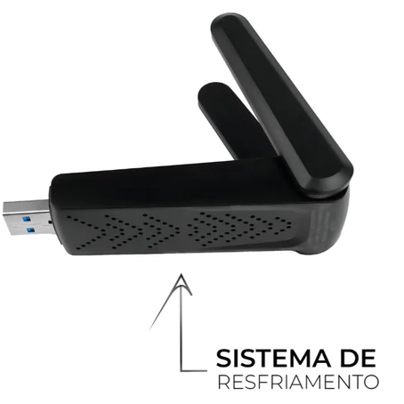 Wireless Novo Adaptador USB Wi-fi 2,4g 5g