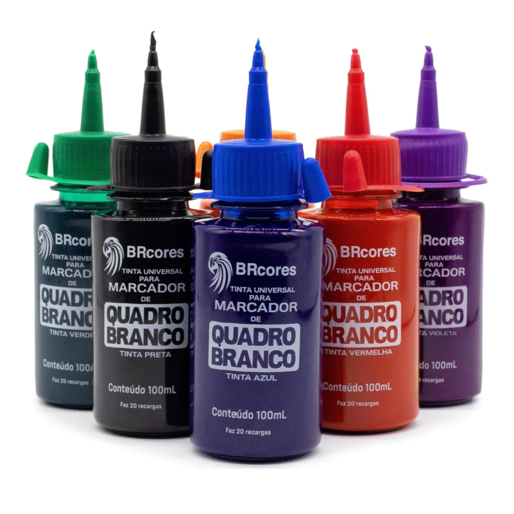 Tinta para Marcador de Quadro Branco - 100 mL em Oferta na Shopee