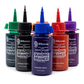 Tinta para Marcador de Quadro Branco - 100 mL em Oferta na Shopee