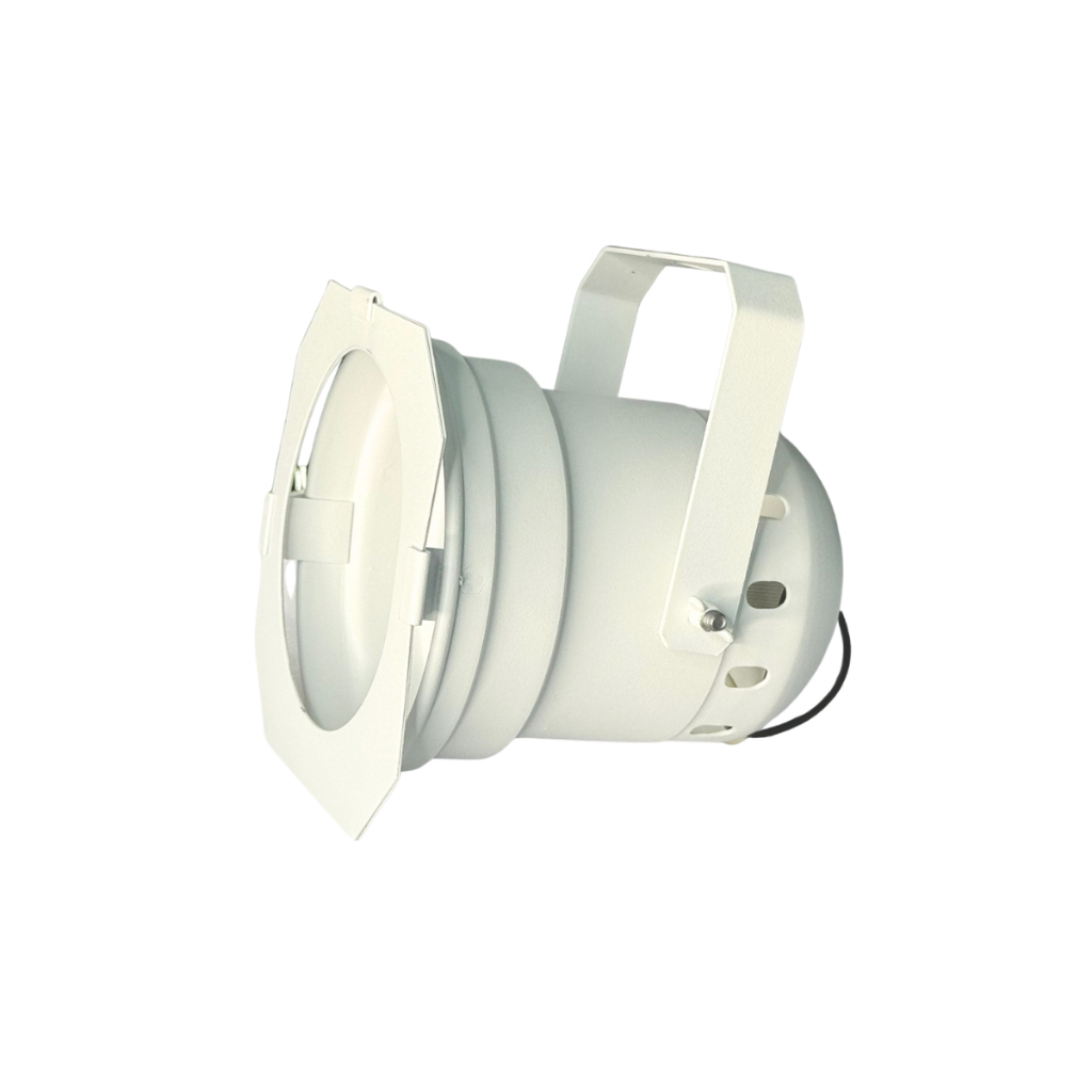 Spot Projetor Canhão Luminária PAR30 Branco C/Porta Gelatina