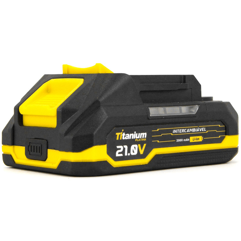 Bateria Li-Ion 21V 2000mAh Profissional para Ferramentas Elétricas – Titanium Platina