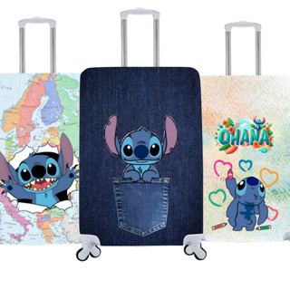 Capa de Mala Personalizada Stitch Estilo e Proteção Para Suas Viagens 02 em Oferta na Shopee