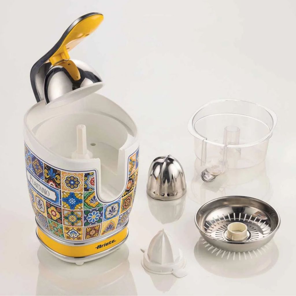 Espremedor de Frutas Ariete / Positano / Bico gotejador em aço inox / Alavanca de pressão — imagem 2 de 2