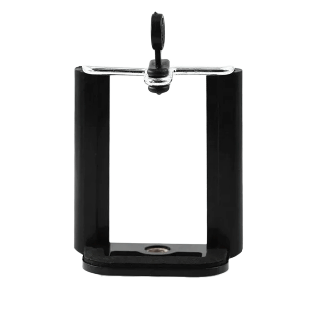 Suporte Celular Universal com Rosca 1/4 para Tripé Bastão de Selfie e Ring Light Sou Foto