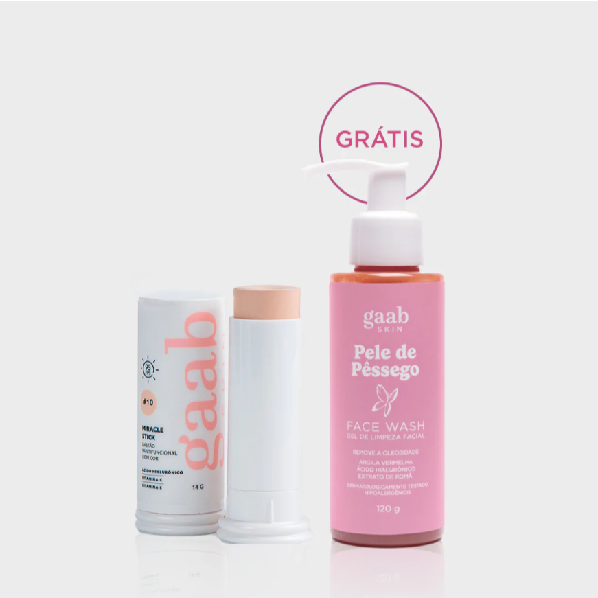 Compre Miracle Stick FPS 95, Ganhe Gel de Limpeza Facial em Oferta na Shopee