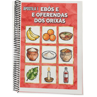Apostila de Ebós e Oferendas dos Orixás – Guia Completo Umbanda e Candomblé em Oferta na Shopee