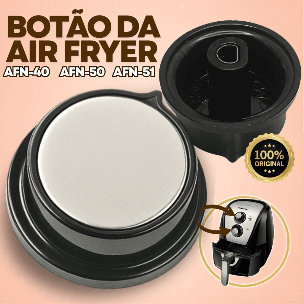 Botão Air Fryer Mondial Peça Original