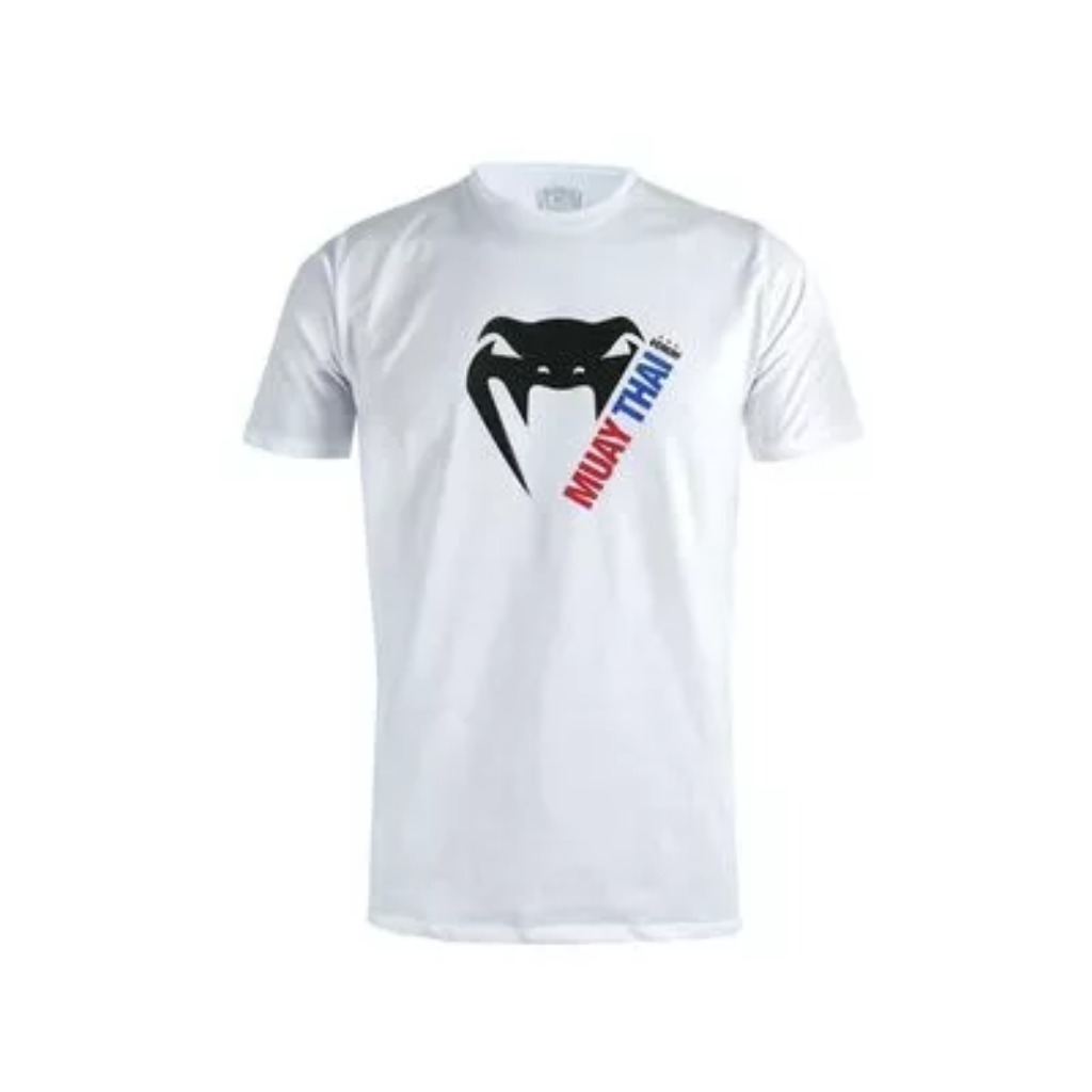 Camiseta Masculina Black Friday Venum Muay Thai Esporte Academia Premium
