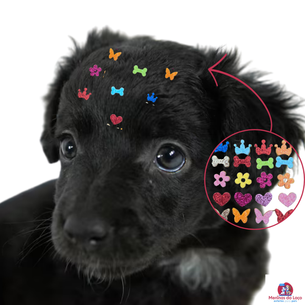 Kit de 300| 200| 100 Adesivinhos para Pet - filhote - Cola Premium em Oferta na Shopee