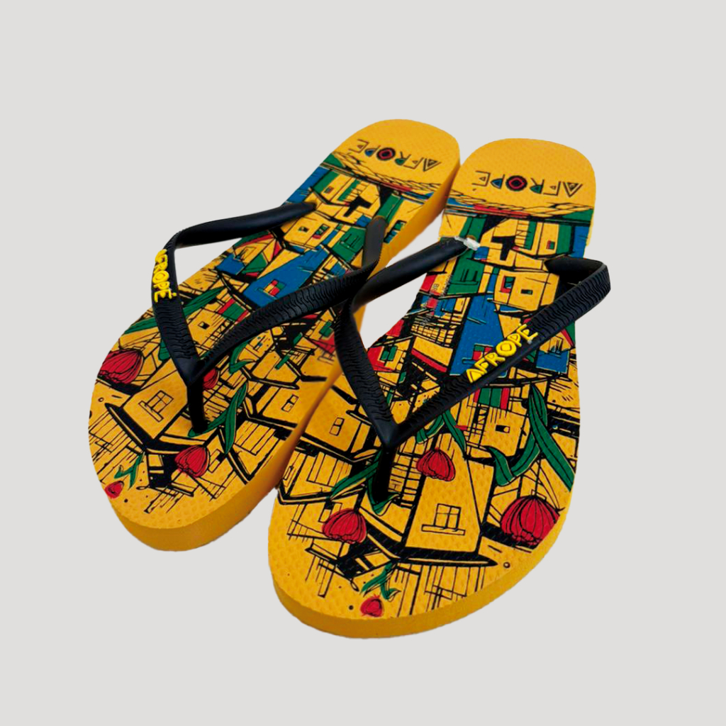 Chinelo Afropé Favela Amarela - Masculina