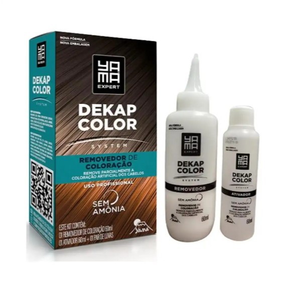 Removedor de Coloraçâo Dekapcolor  Yama 120ml em Oferta na Shopee