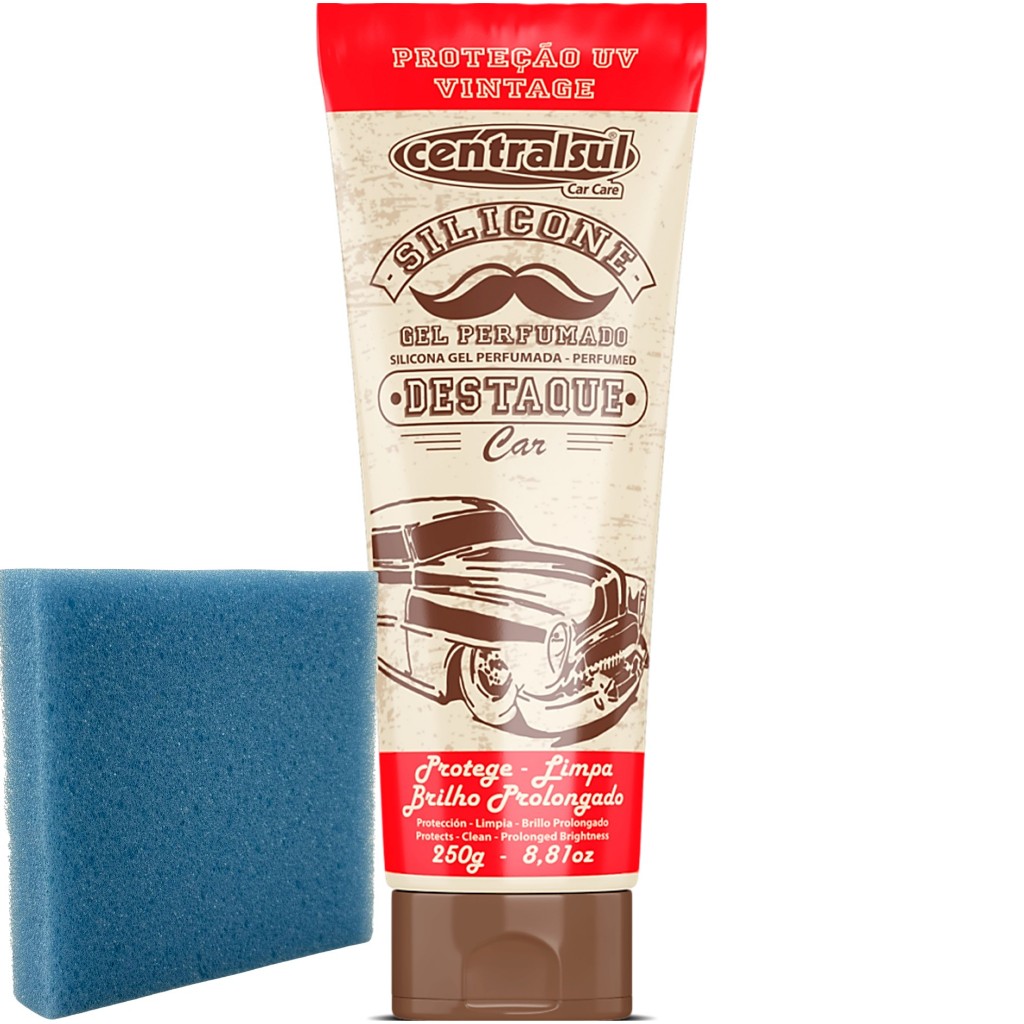Silicone Em Gel Perfumado Com Proteção Uv Vintage 250g