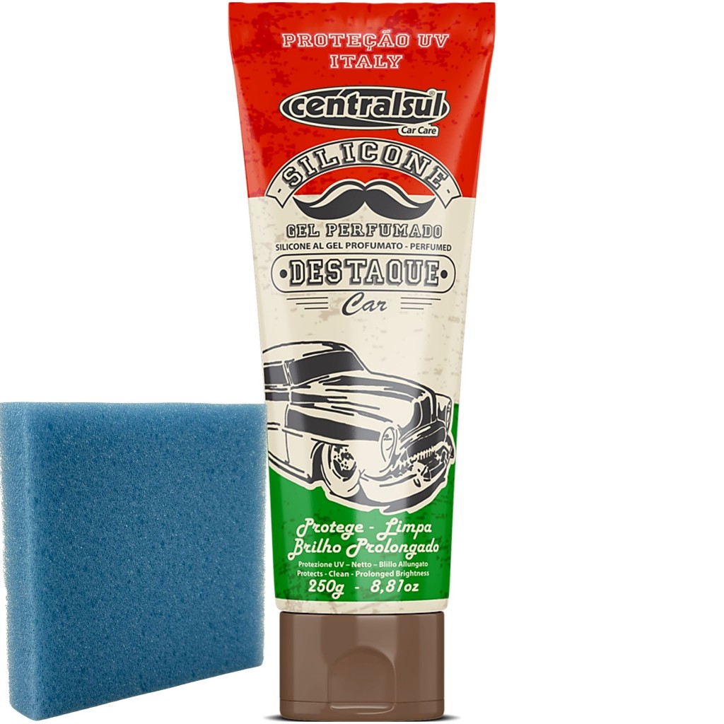 Silicone Em Gel Perfumado Com Proteção Uv Italy 250g
