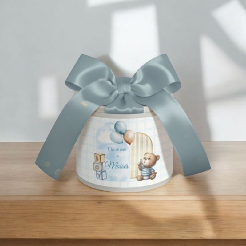 Tubolata Personalizada 5x6 cm • Lembrancinha Festa Infantil • Aniversário • Chá de Bebê • Brinde Personalizado