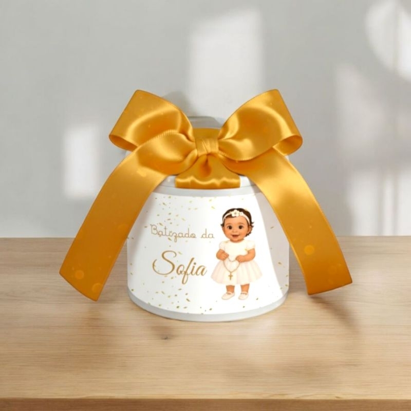 Tubolata Personalizada 5x6 cm • Lembrancinha Festa Infantil • Aniversário • Chá de Bebê • Brinde Personalizado