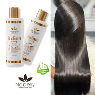 Progressiva Orgânica Sem Formol Indiana 300 Ml Liso Poderoso em Oferta na Shopee