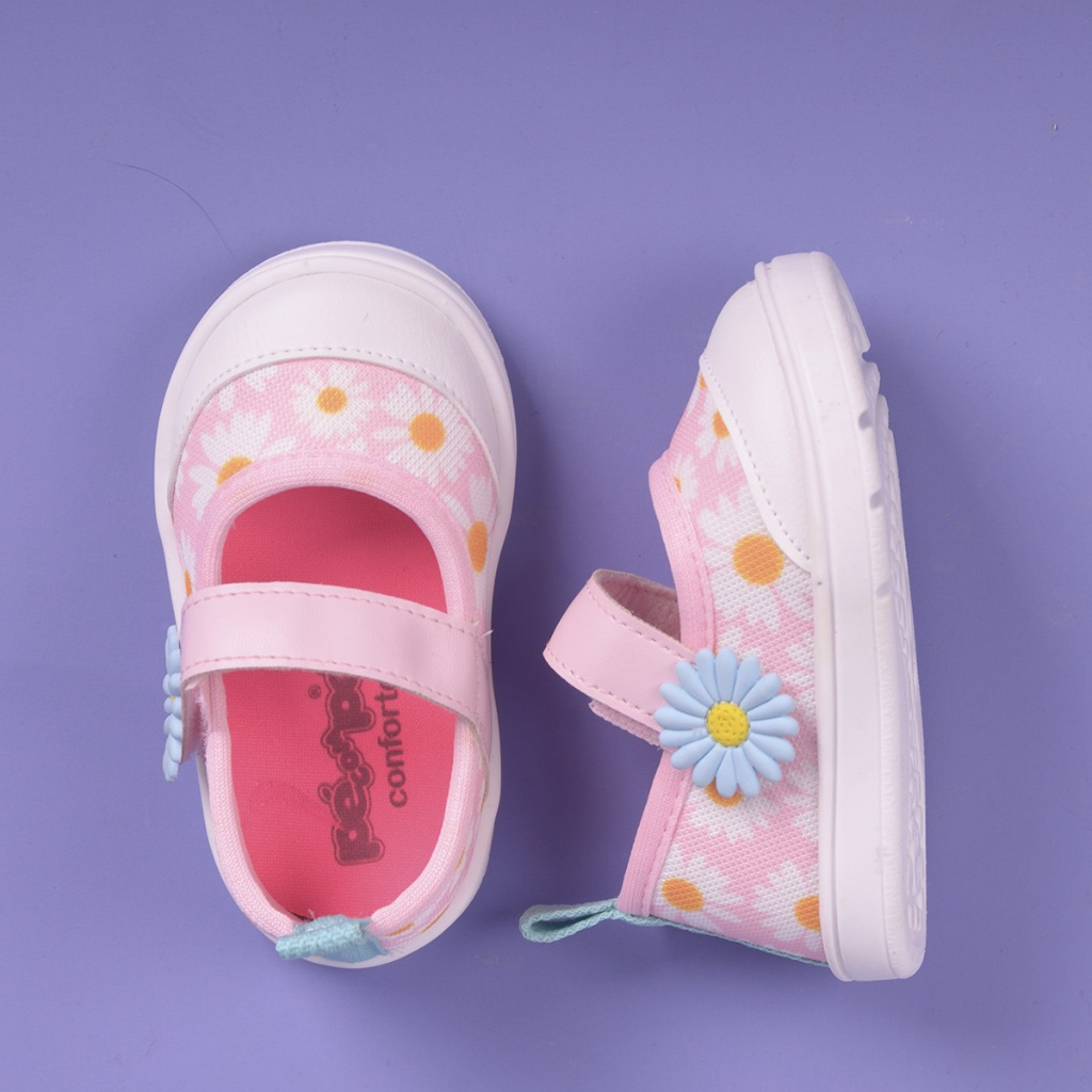 Sapatilha Delicada com estampa de margaridas– conforto e estilo encantador em Oferta na Shopee