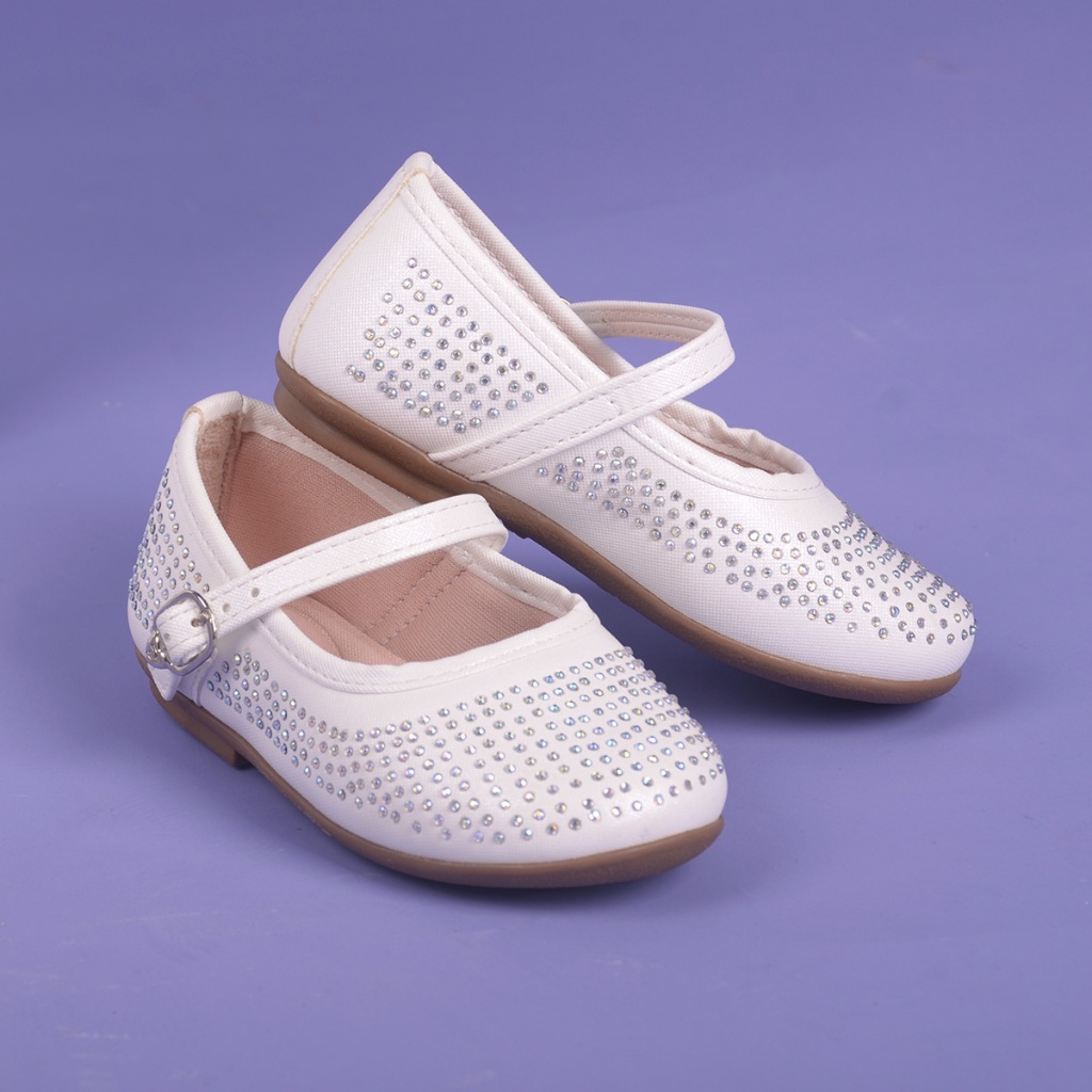 Sapatilha Neném Menina Com Muito Brilho Strass Guty em Oferta na Shopee