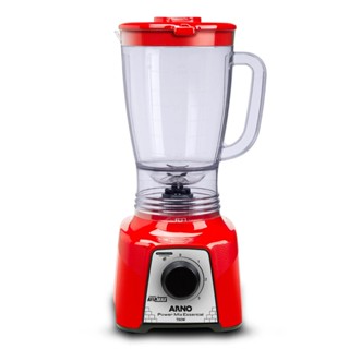 Liquidificador Arno Power Mix Essential 700W LQ18 110V Vermelho Jarra de 2,4L 4 Lâminas em Oferta na Shopee