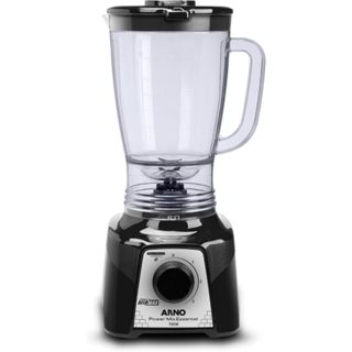 Liquidificador Arno Power Mix Essential 700W LQ19 110V Preto Jarra de 2,4L 4 Lâminas em Oferta na Shopee