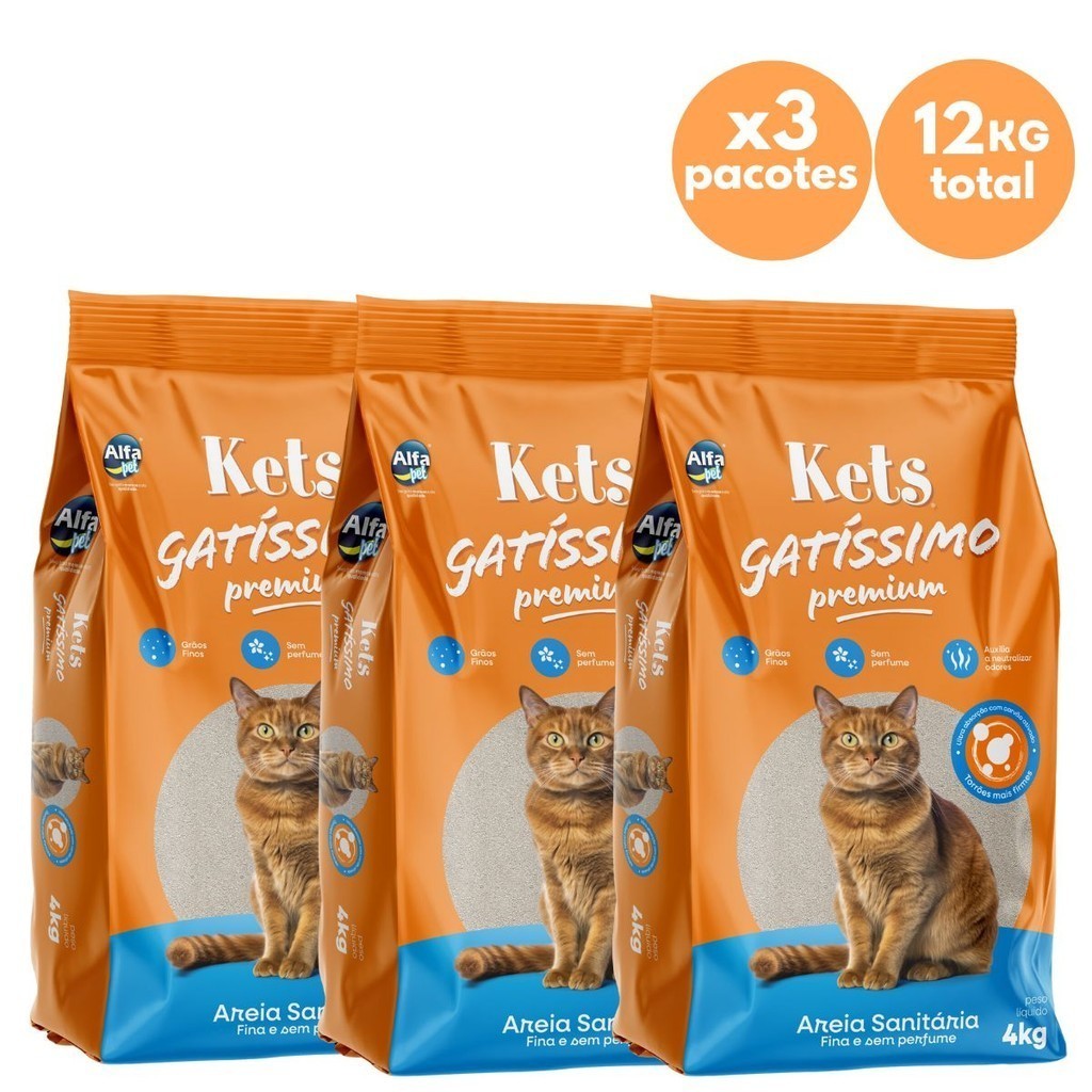 Areia Gatissimo Premium 12kg: Onde Comprar | BuscaProdutos