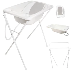 Banheira Para Bebê Galzerano Acqua Trio Até 20Kg Cores Com Suporte