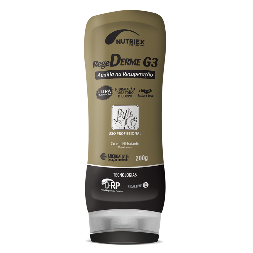 Creme Hidratante Nutriex Regederme Pele Ressecada G3 Desodorante Corporal Profissional Ultra Hidratação 200g