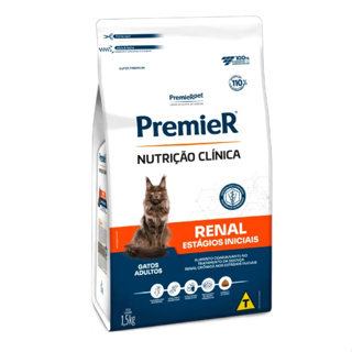 Ração Premier Nutrição Clínica Renal Estágios Iniciais Para Gatos 1,5kg em Oferta na Shopee