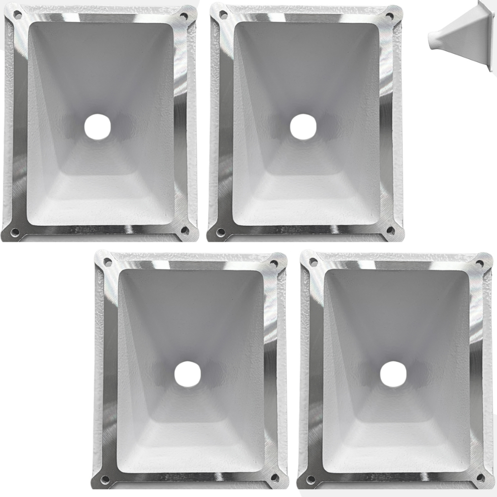 Kit Corneta 1512 Ltr  Cone Expansor Pra driver 4 Unidades