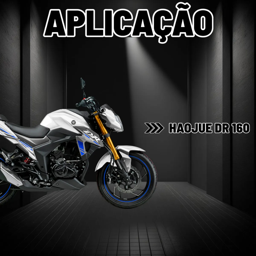 Pastilha De Freio Traseiro Haojue Dr 160 Cobreq — imagem 2 de 2