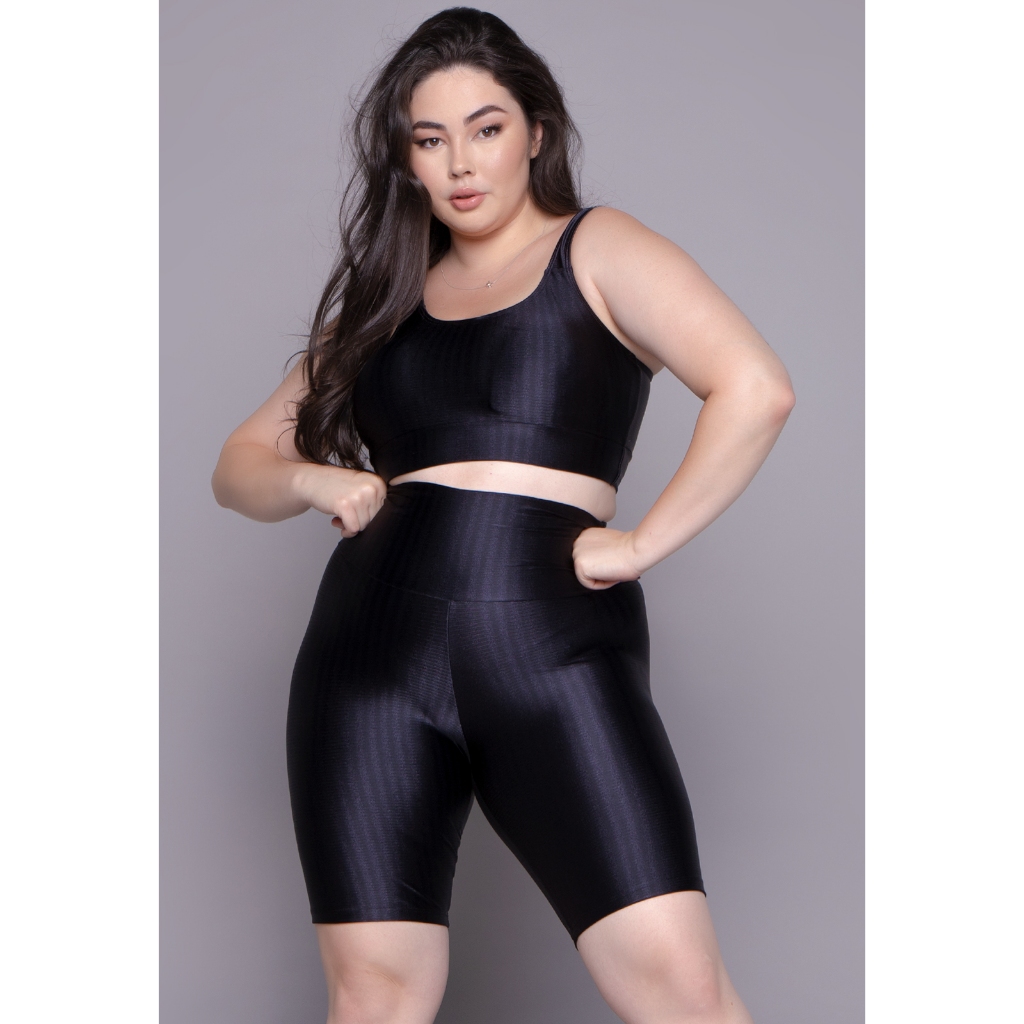 Conjunto Esportivo Academia Fitness Feminino 3D Texturizado em Oferta na Shopee