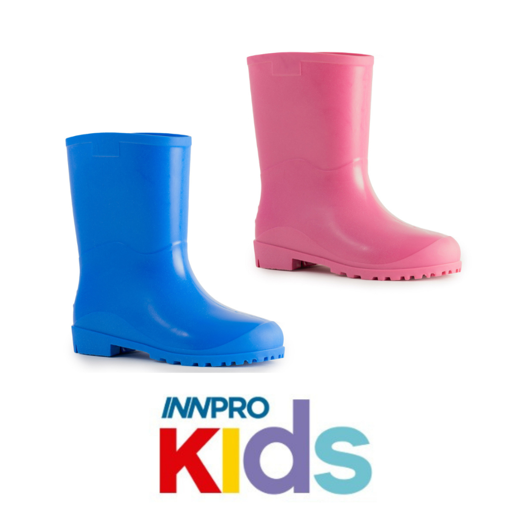 Bota Galocha Infantil Menina Menino Juvenil PVC Botinha Pega Forte JETSKY Kids Impermeável Innpro