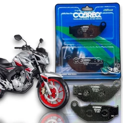 Pastilha De Freio Traseiro Honda Cb250f Twister Cobreq