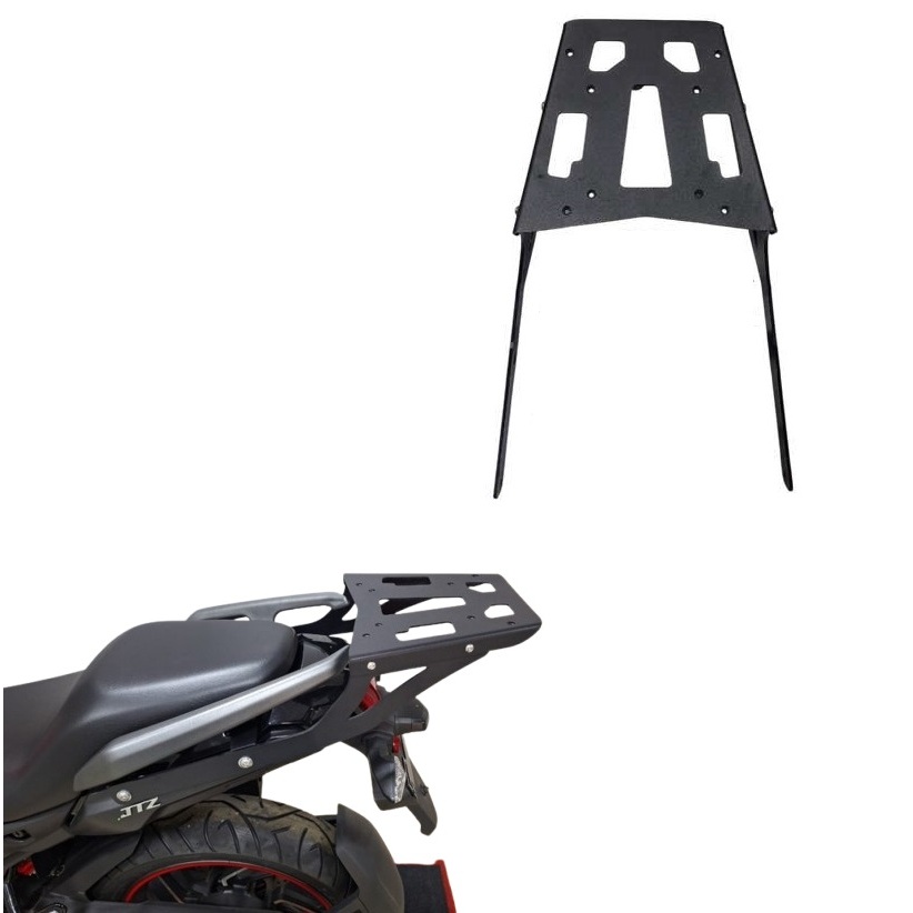 Suporte Bau traseiro Bagageiro Chapam - Haojue Dl 160 2025 2026 em Oferta na Shopee