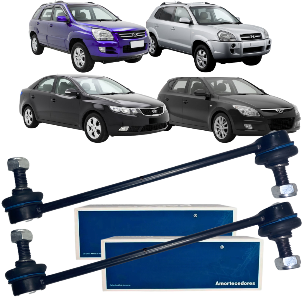 Par Bieleta Dianteira Tucson Cerato I30 Sportage 2.0 16v em Oferta na Shopee