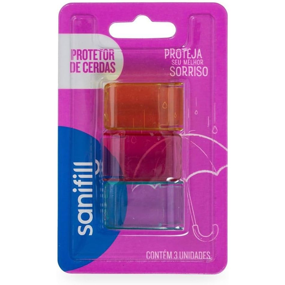 Protetor De Cerdas Sanifill Com 3 unidades em Oferta na Shopee