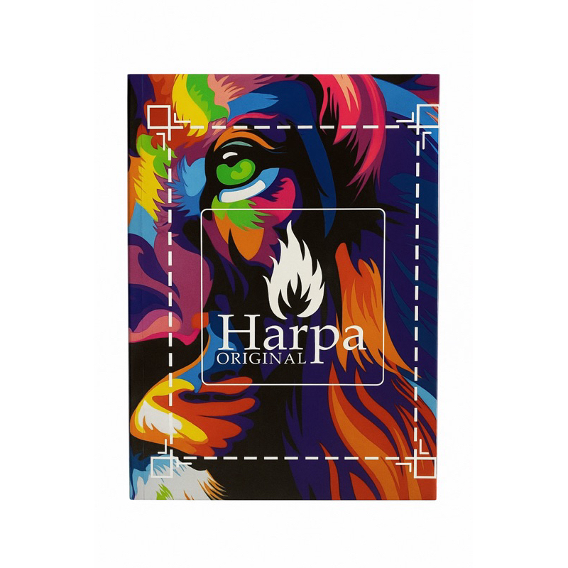 1 Harpa Cristã Original | Formato 21x15,5 cm | Letra Legível | Capa leão  | Ideal para Cultos e Louvor